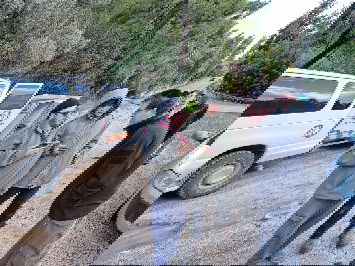 תיעוד מהחיפושים אחר הבחור