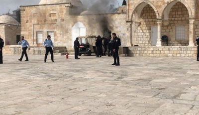 שוטרים בהר הבית. אילוסטרציה