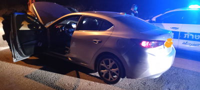 הרכב הגנוב שנתפס