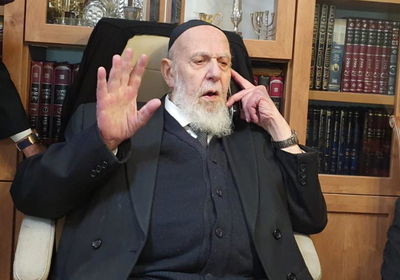 נשיא המועצת חיזק את הרב הראשי • צפו