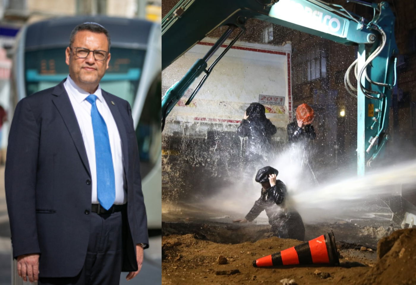 ליאון נפגש עם מוחי הרכבת וניסה להגיע להסדר