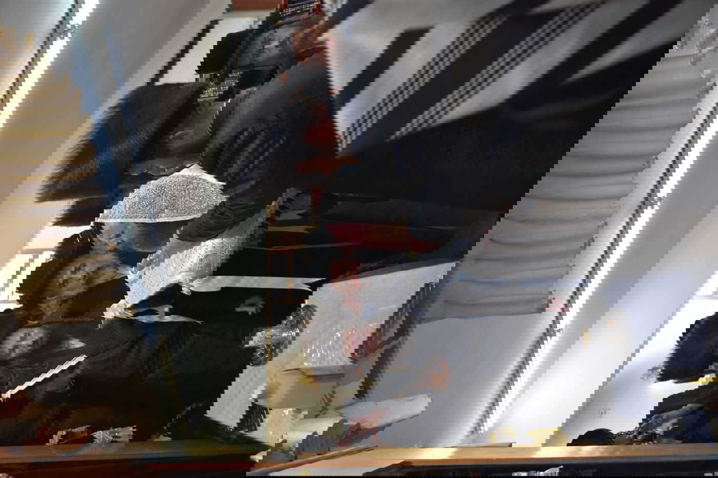 האדמו"ר ממיאלען בשמחת הברית לבנו