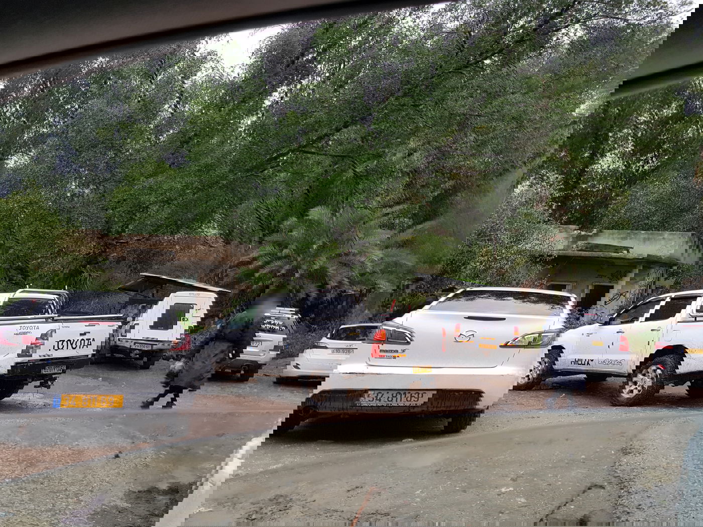 מבקרים חרדים בדרך לעין ג'ונס