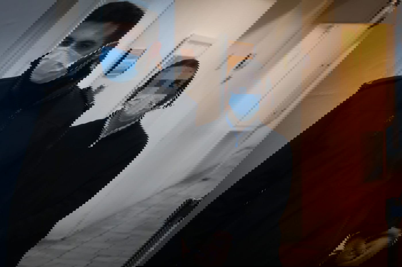 החשוד בבית המשפט