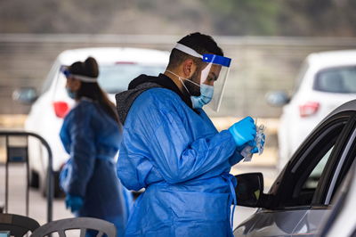 בדיקת קורונה, אילוסטרציה