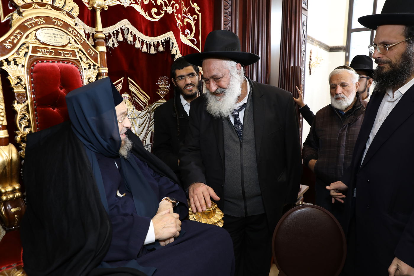 נתיבות: שמחת הברית לבן הרב יוסף חיים דבדה