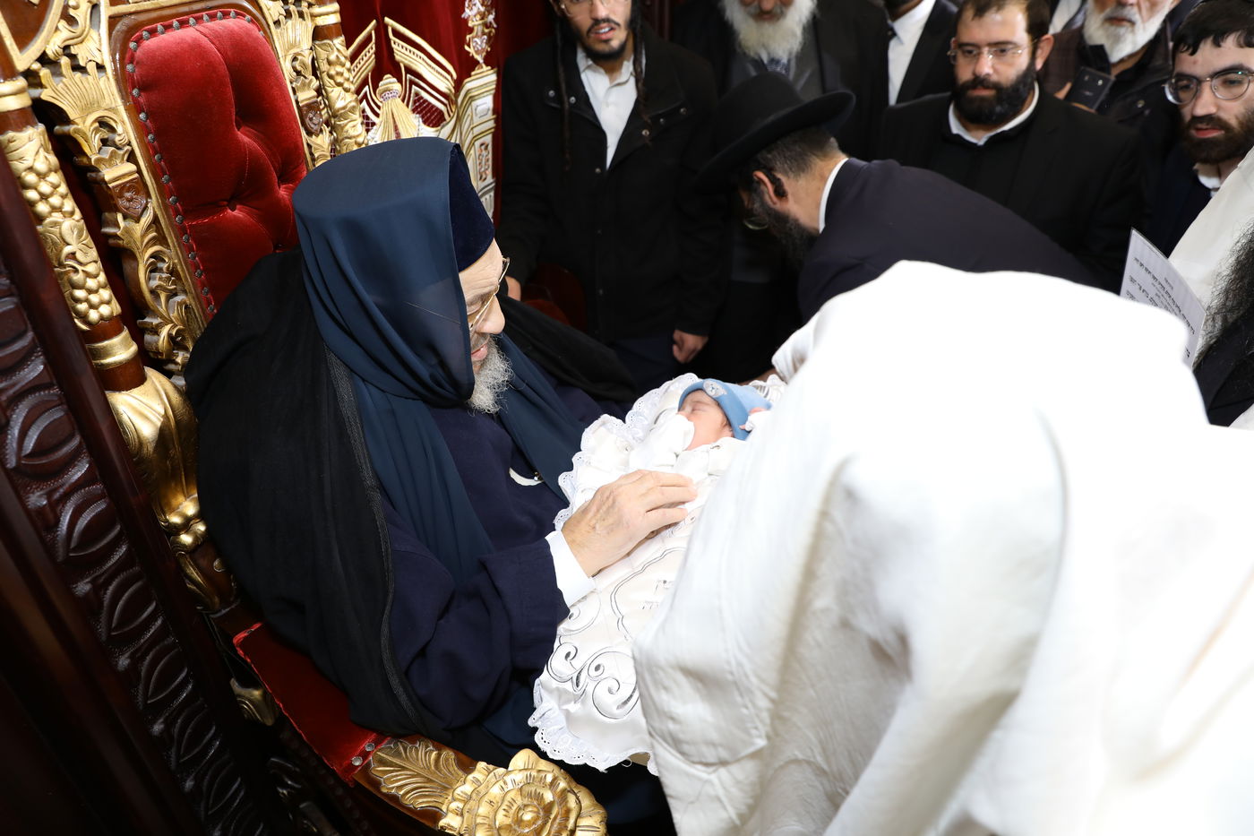 נתיבות: שמחת הברית לבן הרב יוסף חיים דבדה