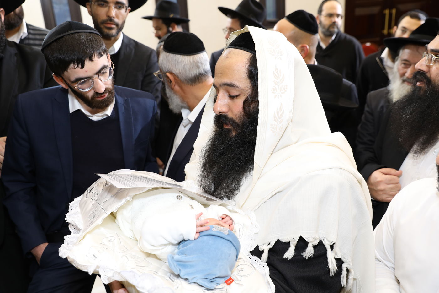 נתיבות: שמחת הברית לבן הרב יוסף חיים דבדה