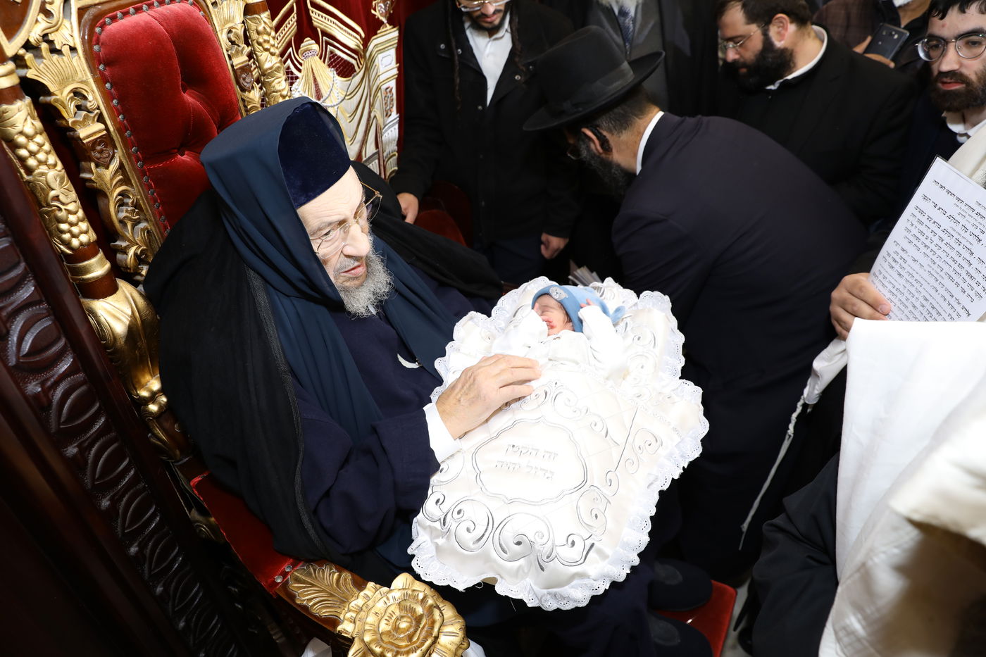 נתיבות: שמחת הברית לבן הרב יוסף חיים דבדה