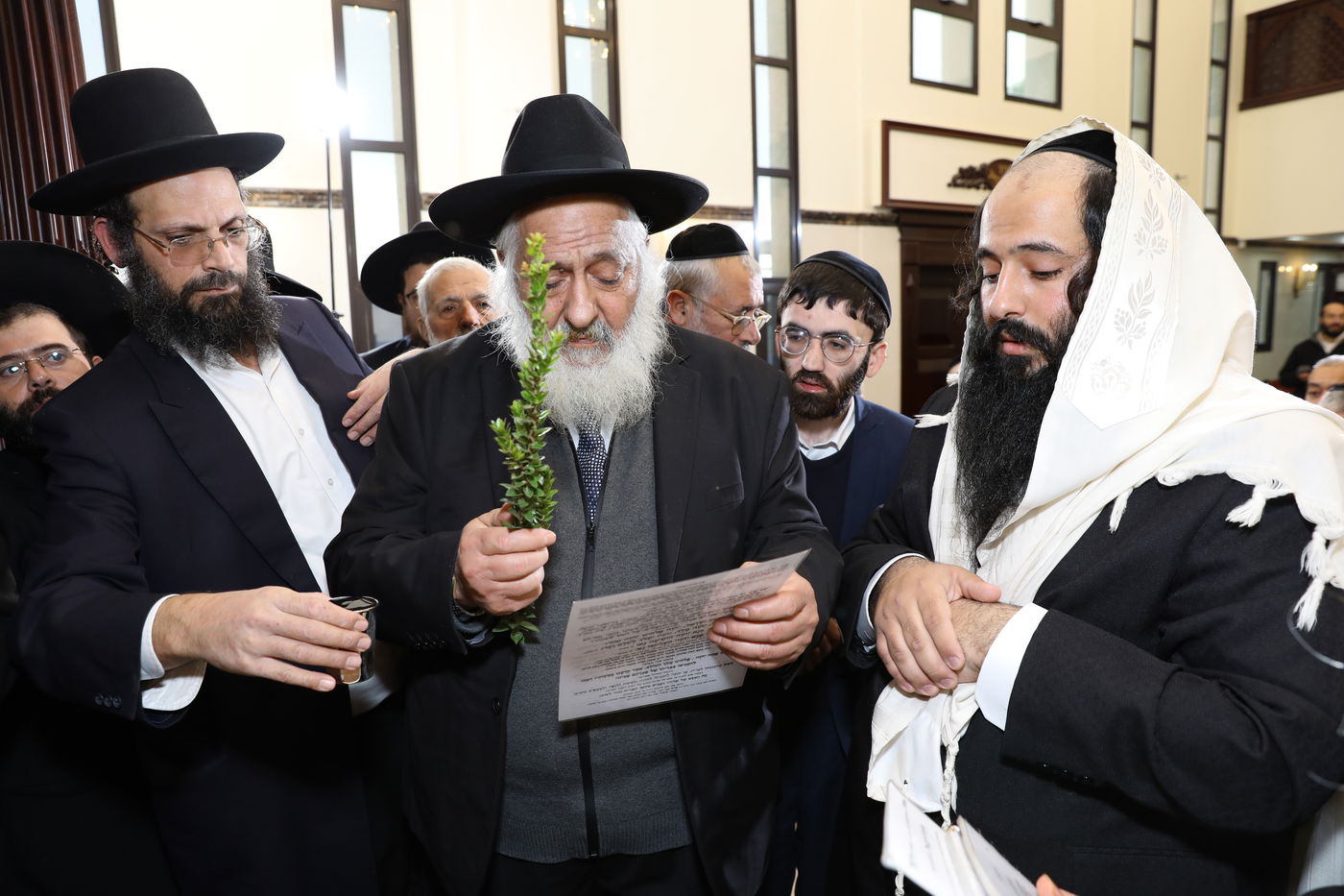 נתיבות: שמחת הברית לבן הרב יוסף חיים דבדה
