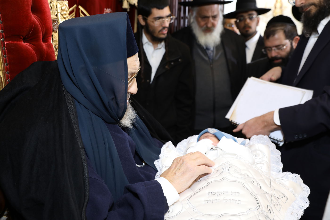 נתיבות: שמחת הברית לבן הרב יוסף חיים דבדה