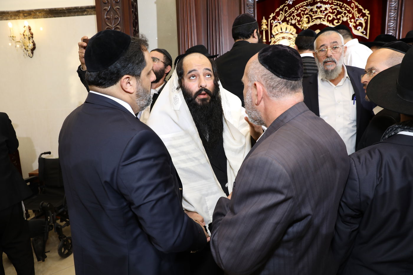 נתיבות: שמחת הברית לבן הרב יוסף חיים דבדה