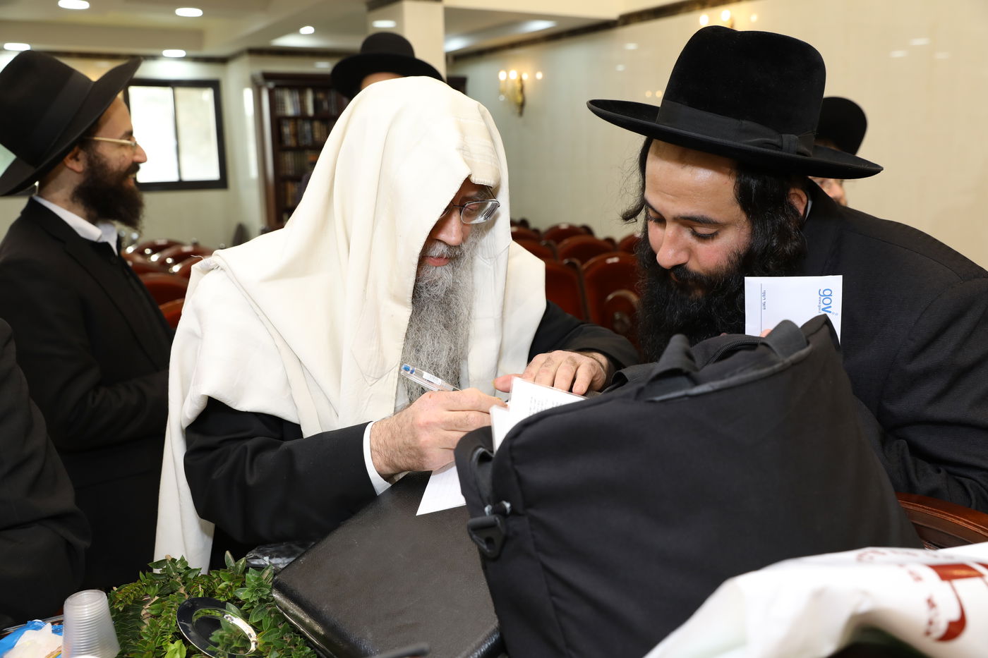 נתיבות: שמחת הברית לבן הרב יוסף חיים דבדה