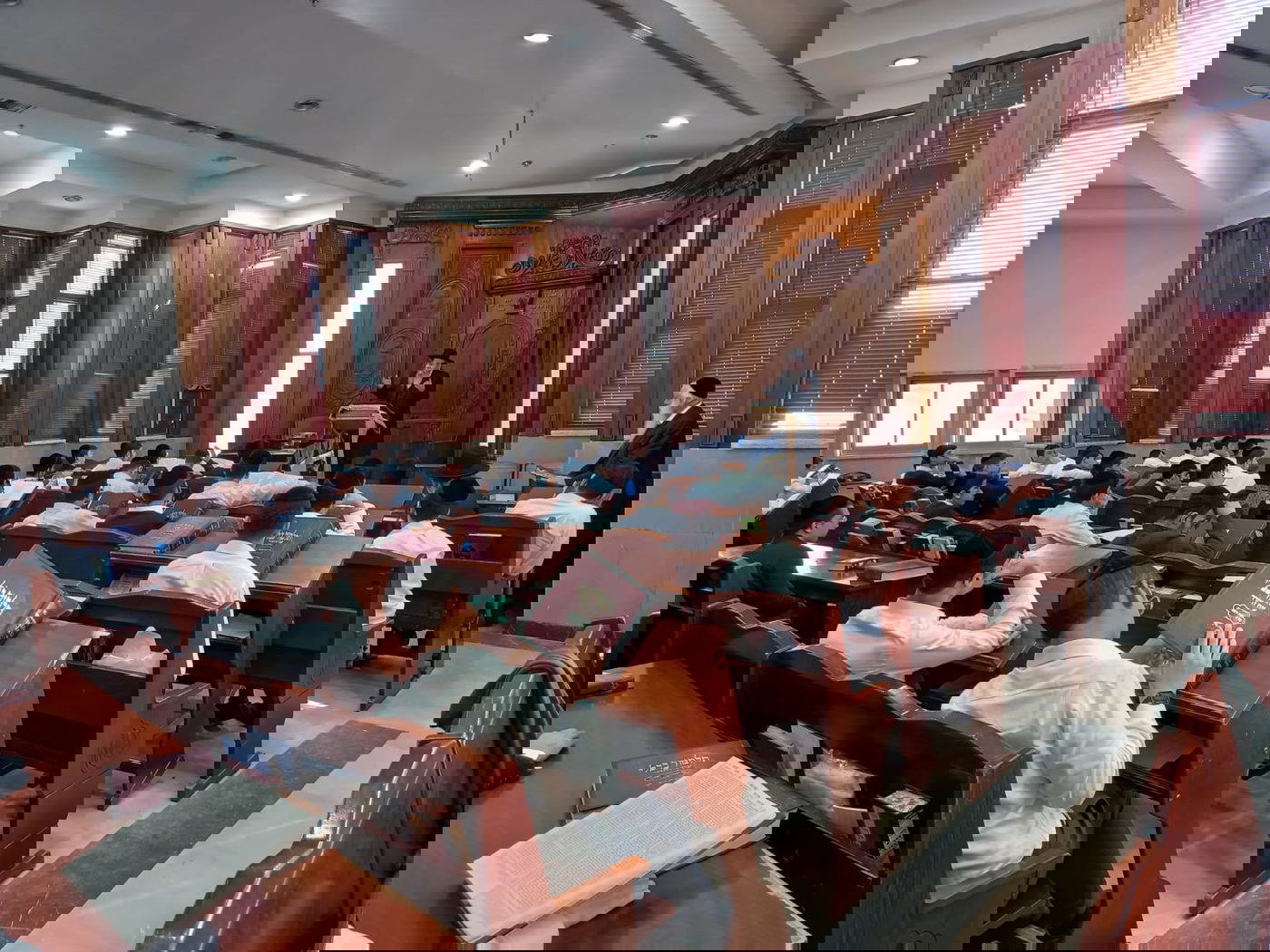 טבריה זכתה לביקורו של הגרמ"ש אדלשטיין