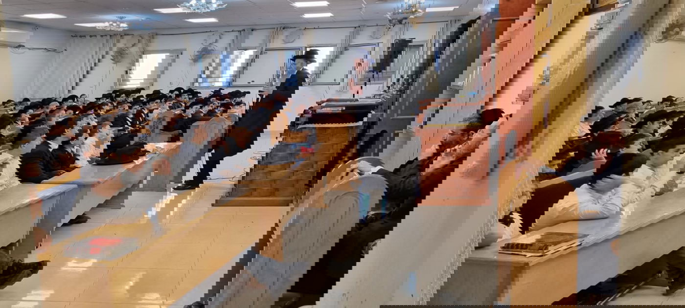 טבריה זכתה לביקורו של הגרמ"ש אדלשטיין