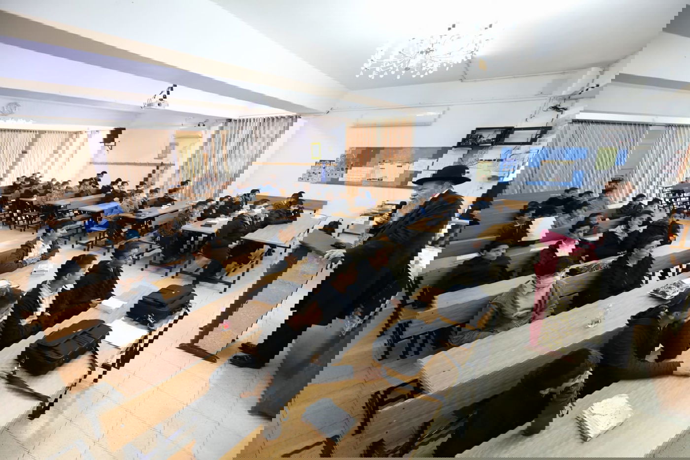 טבריה זכתה לביקורו של הגרמ"ש אדלשטיין