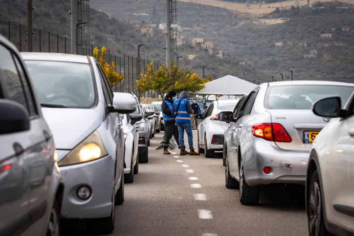 תורים לבדיקות קורונה, אמש