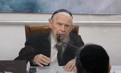 ראש הישיבה מסביר על חינוך ילדים