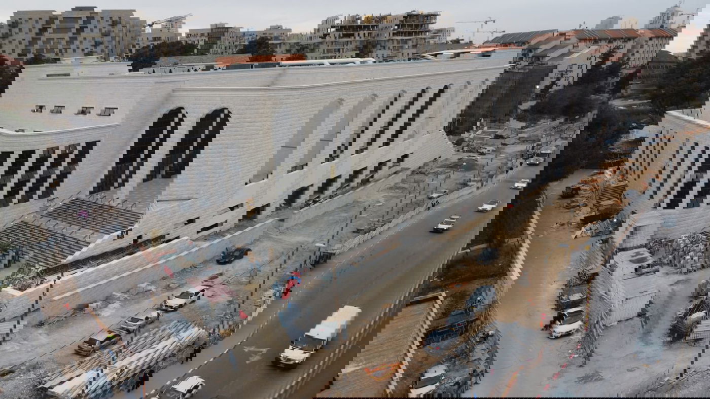 המבנה של חסידות גור בירושלים