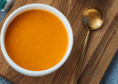 מרק גזר עם ג'ינג'ר