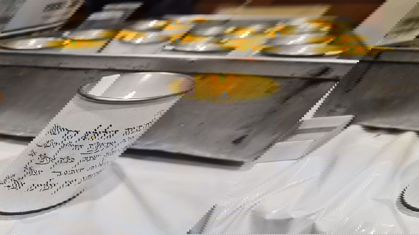 ביום ההילולא: החסידים התוועדו בבית הכנסת המיתולוגי