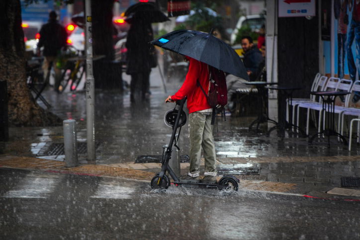 התחזית: סוף שבוע גשום וקר מהרגיל לעונה