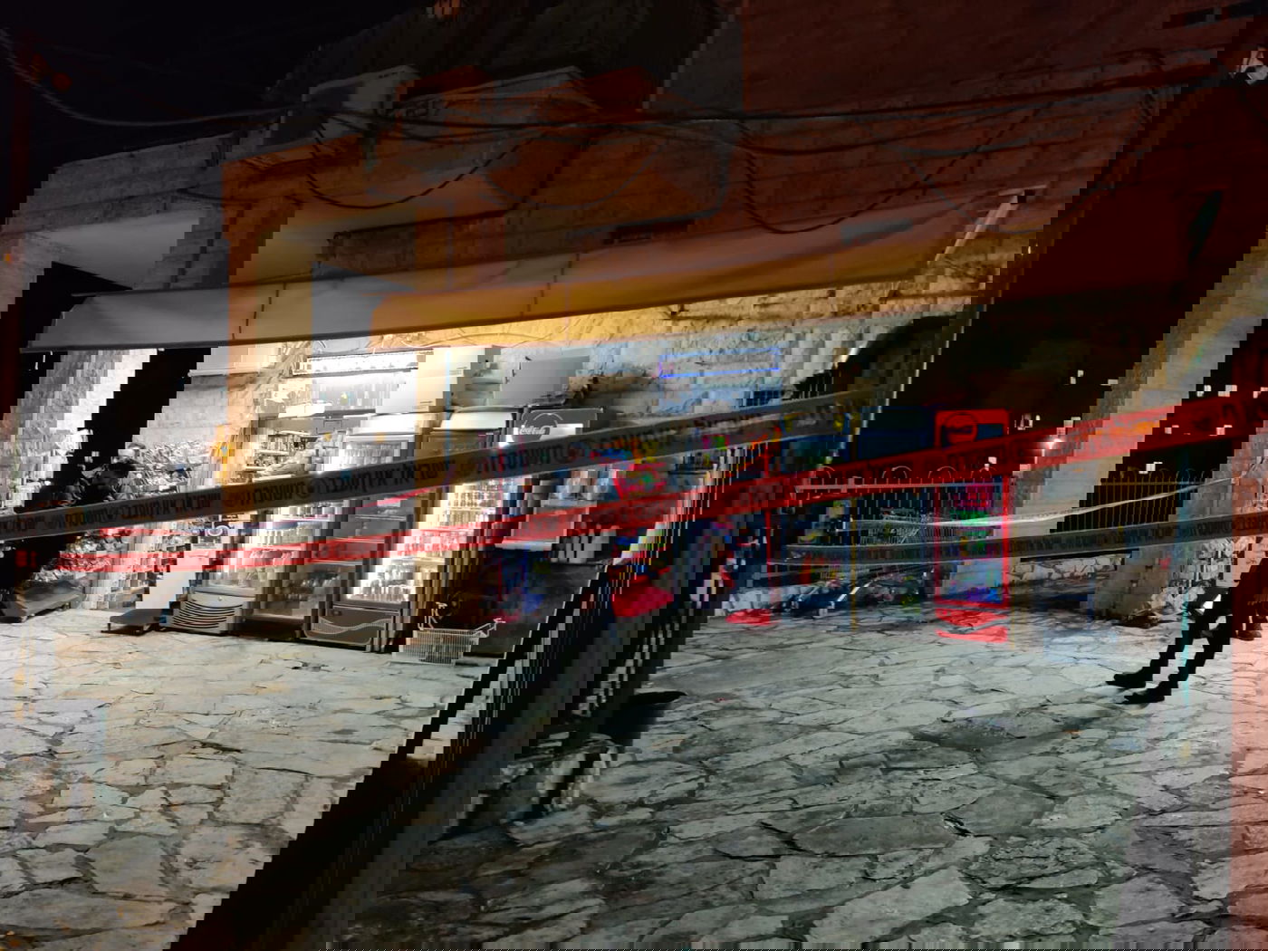 זירת השוד בירושלים