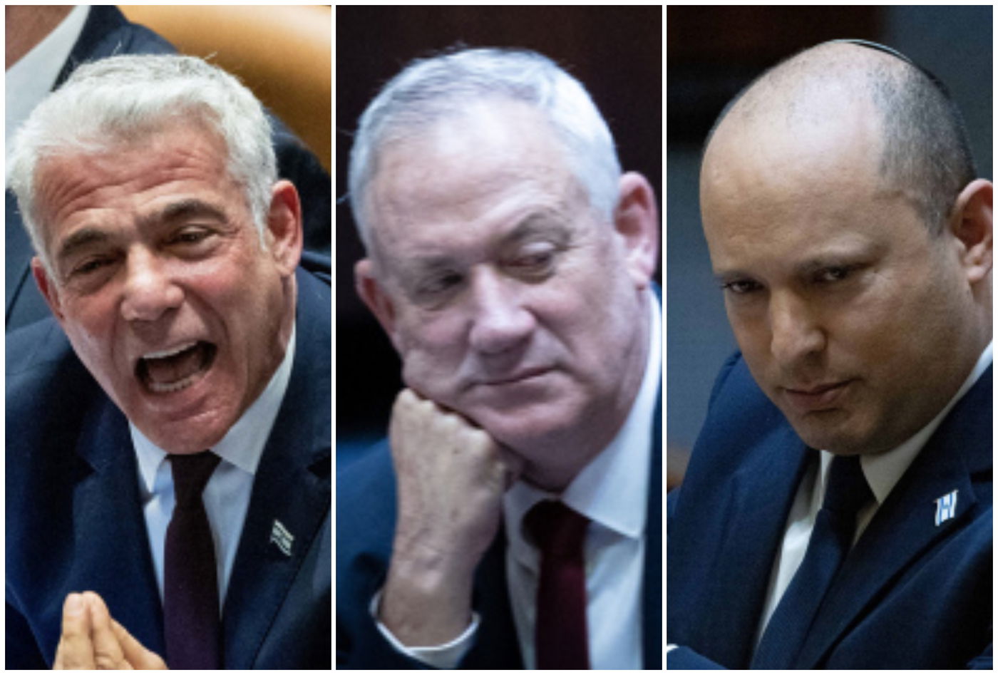 בנט, גנץ ולפיד