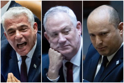 בנט, גנץ ולפיד