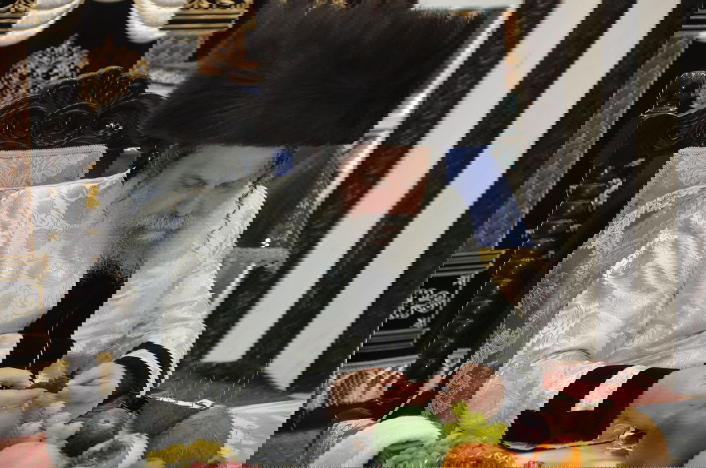 דברי תורה וחלוקת פירות: ט"ו בשבט בנדבורנה-ביתר