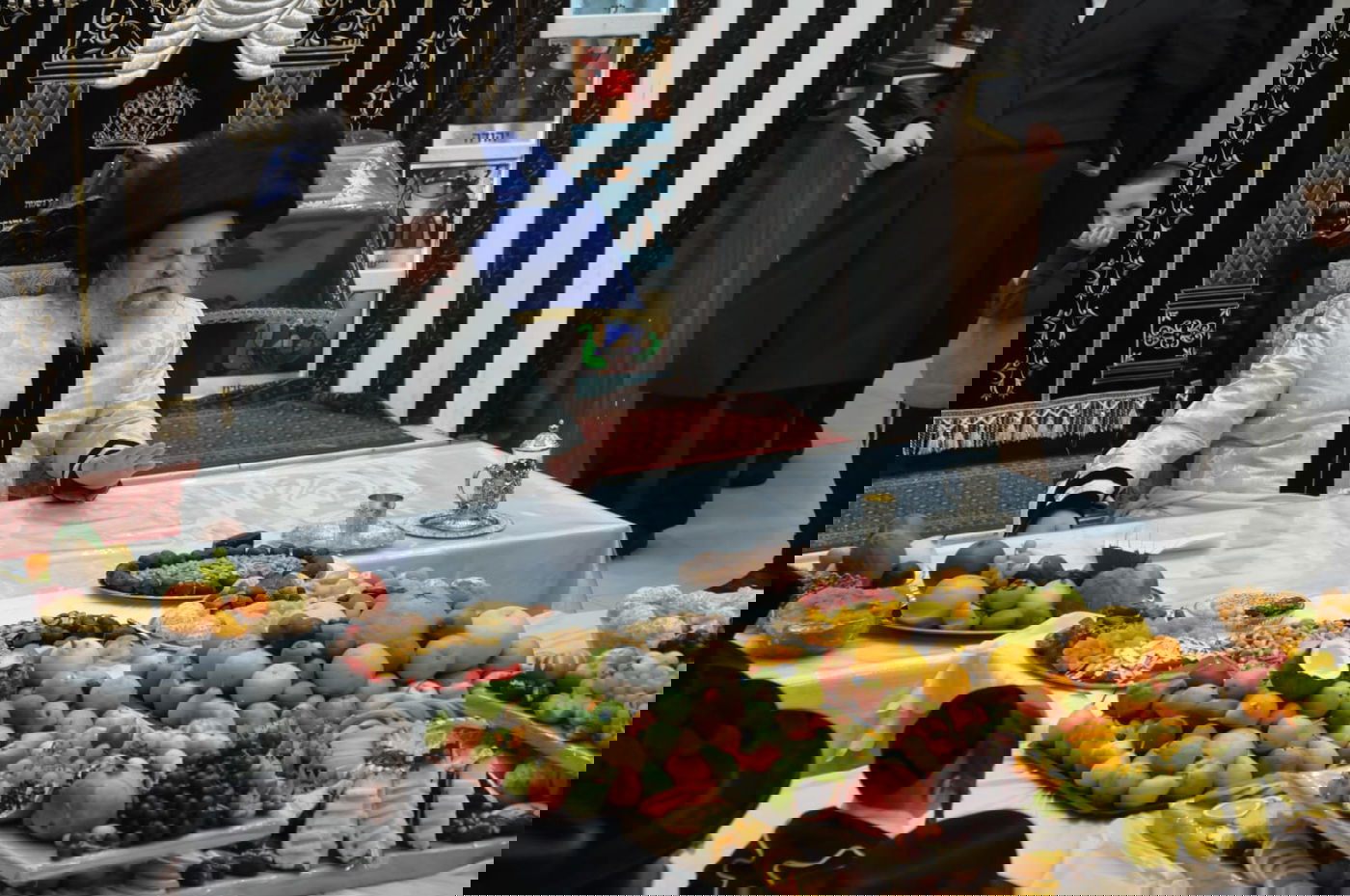 דברי תורה וחלוקת פירות: ט"ו בשבט בנדבורנה-ביתר