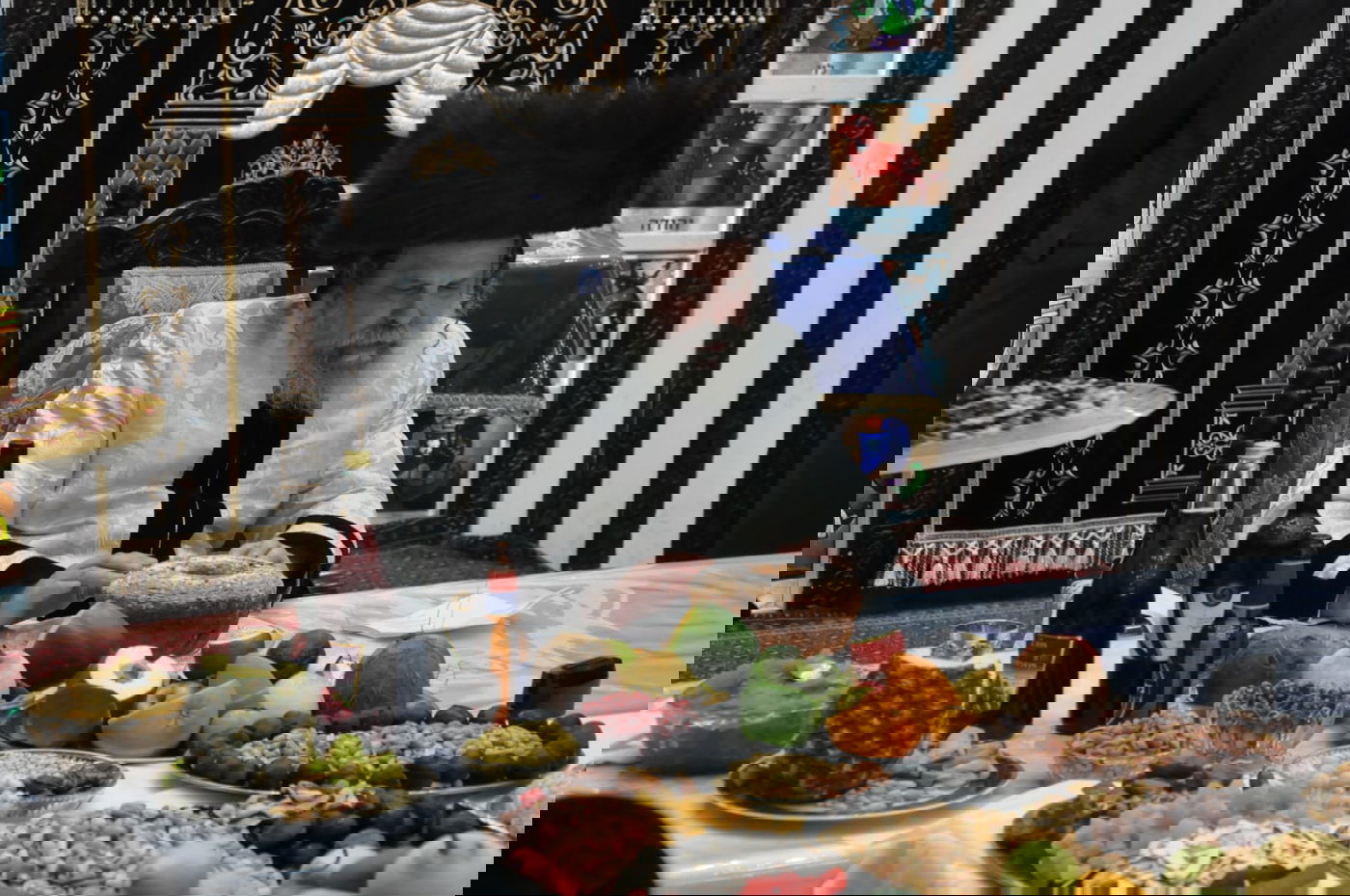 דברי תורה וחלוקת פירות: ט"ו בשבט בנדבורנה-ביתר