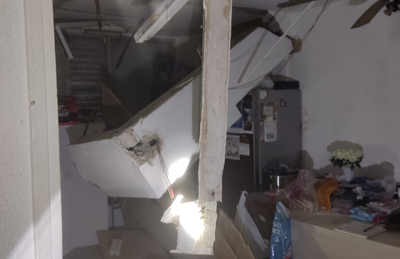 המבנה נטה לקרוס, התושבים פונו במהירות