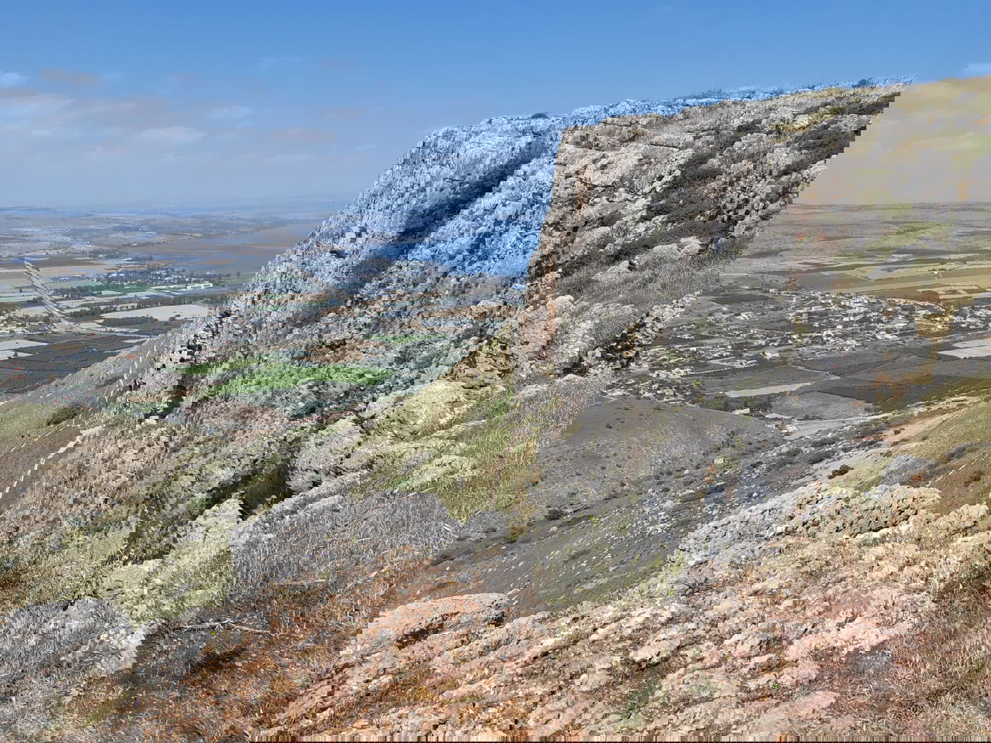 בקעת גינוסר מבט מהארבל