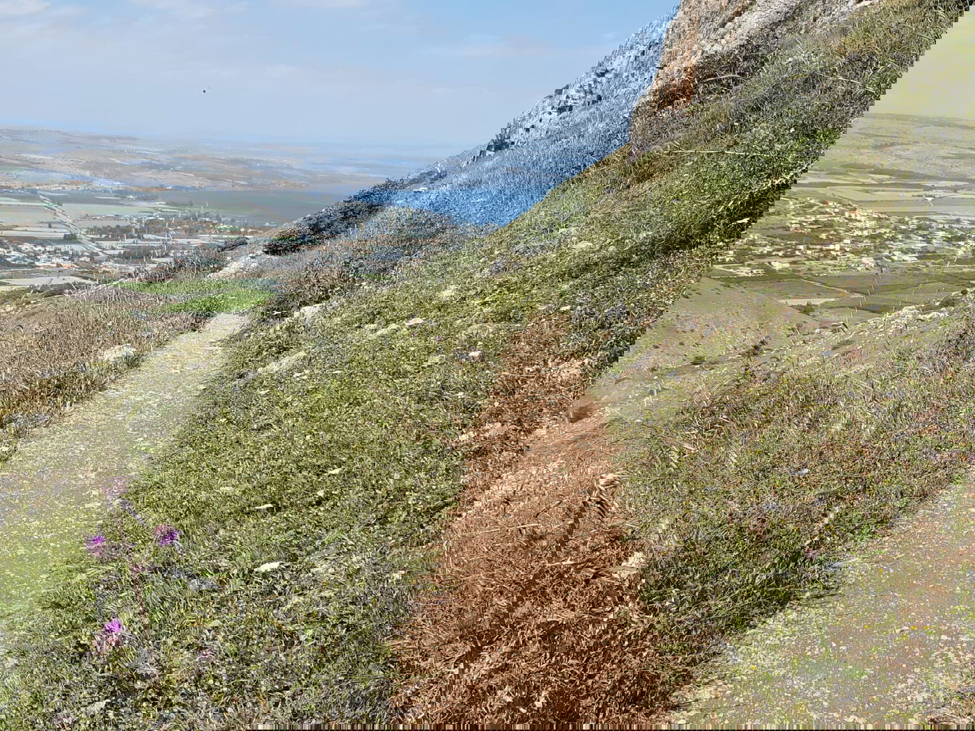 בקעת גינוסר מבט מהארבל