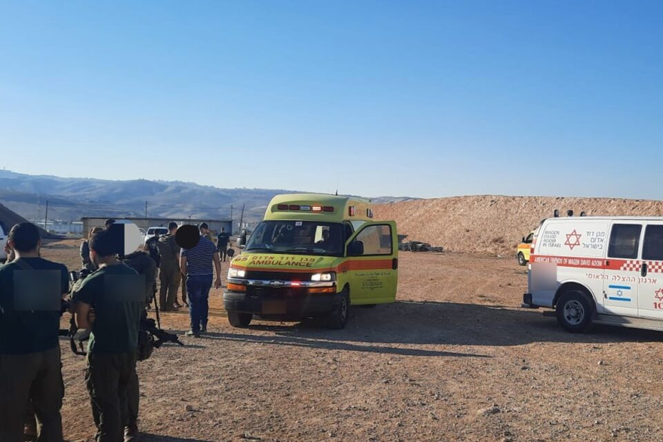 זירת התאונה