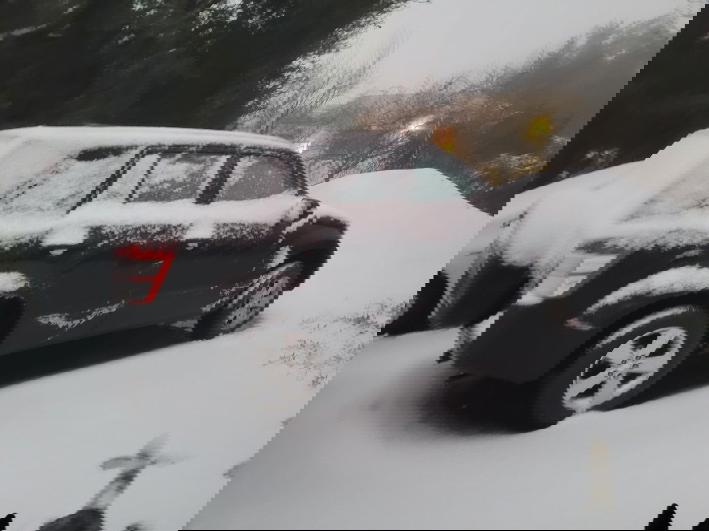 שלג ראשון בצפון הגולן