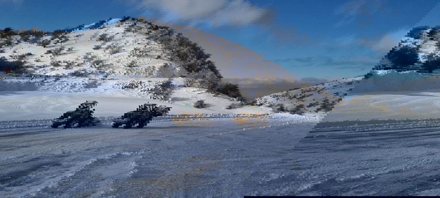 מרהיב: בחרמון הצטברו כ-60 ס"מ של שלג • צפו