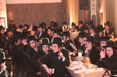 הבחורים בכינוס