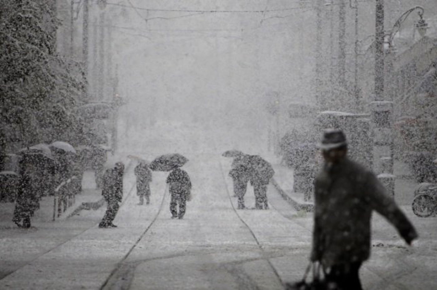 שלג בירושלים. אילוסטרציה