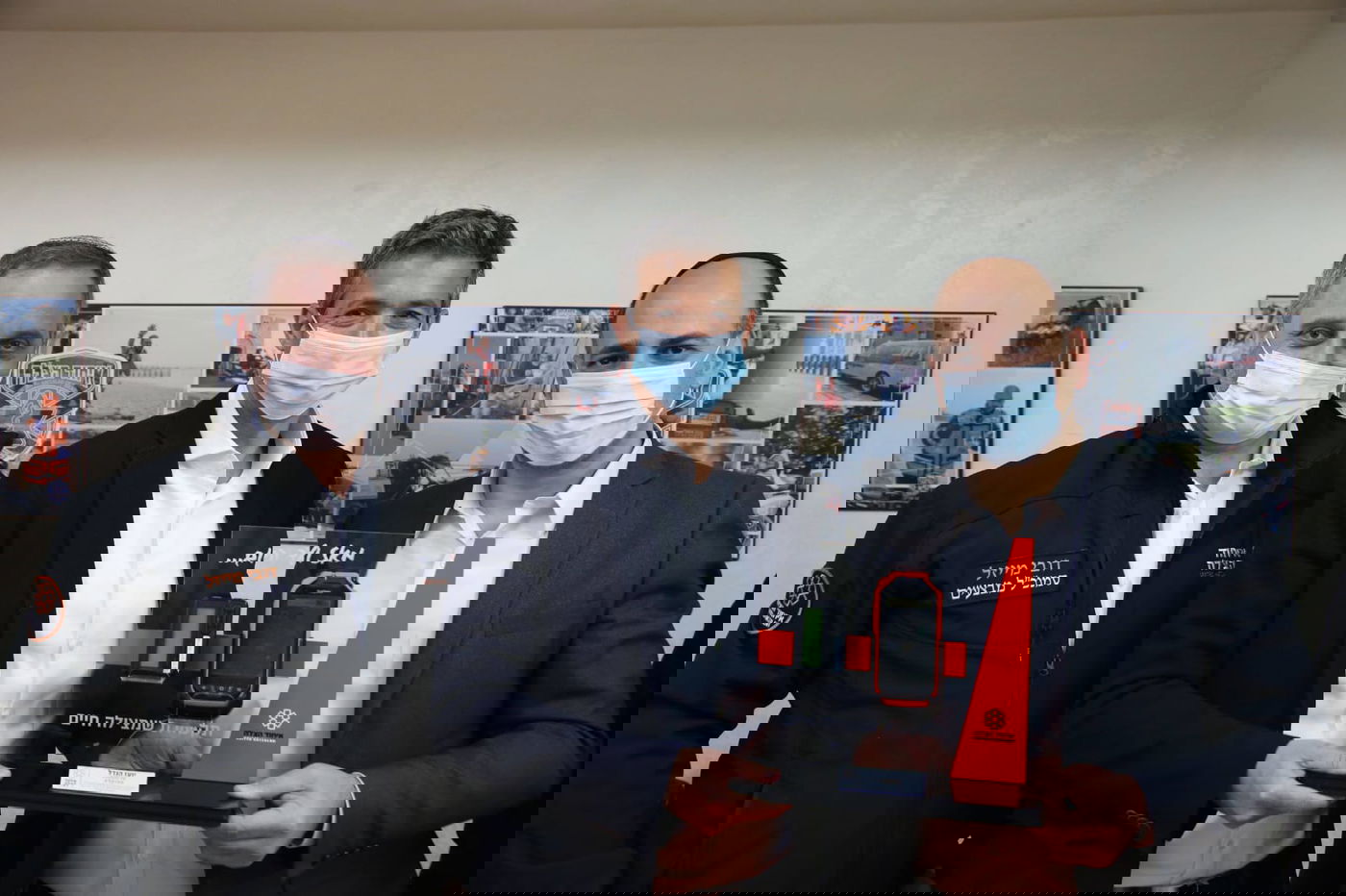 מערכות קשר והזנקה חדשות נחנכו ע"י השר הנדל