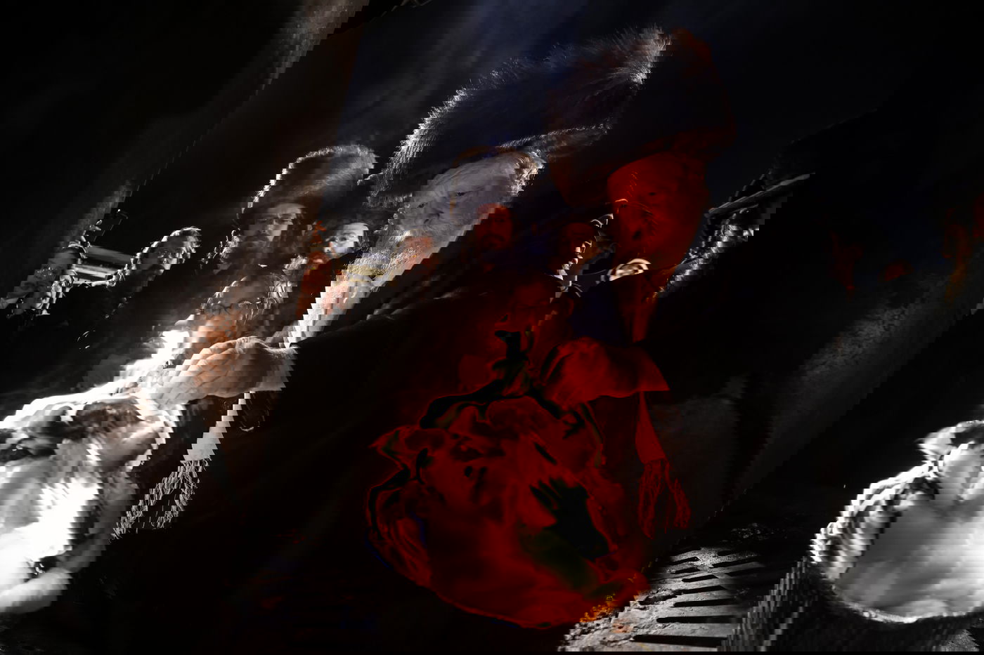 האדמו"ר משומרי אמונים שבת במירון; תיעוד