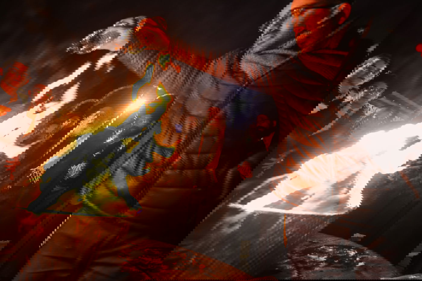 האדמו"ר משומרי אמונים שבת במירון; תיעוד