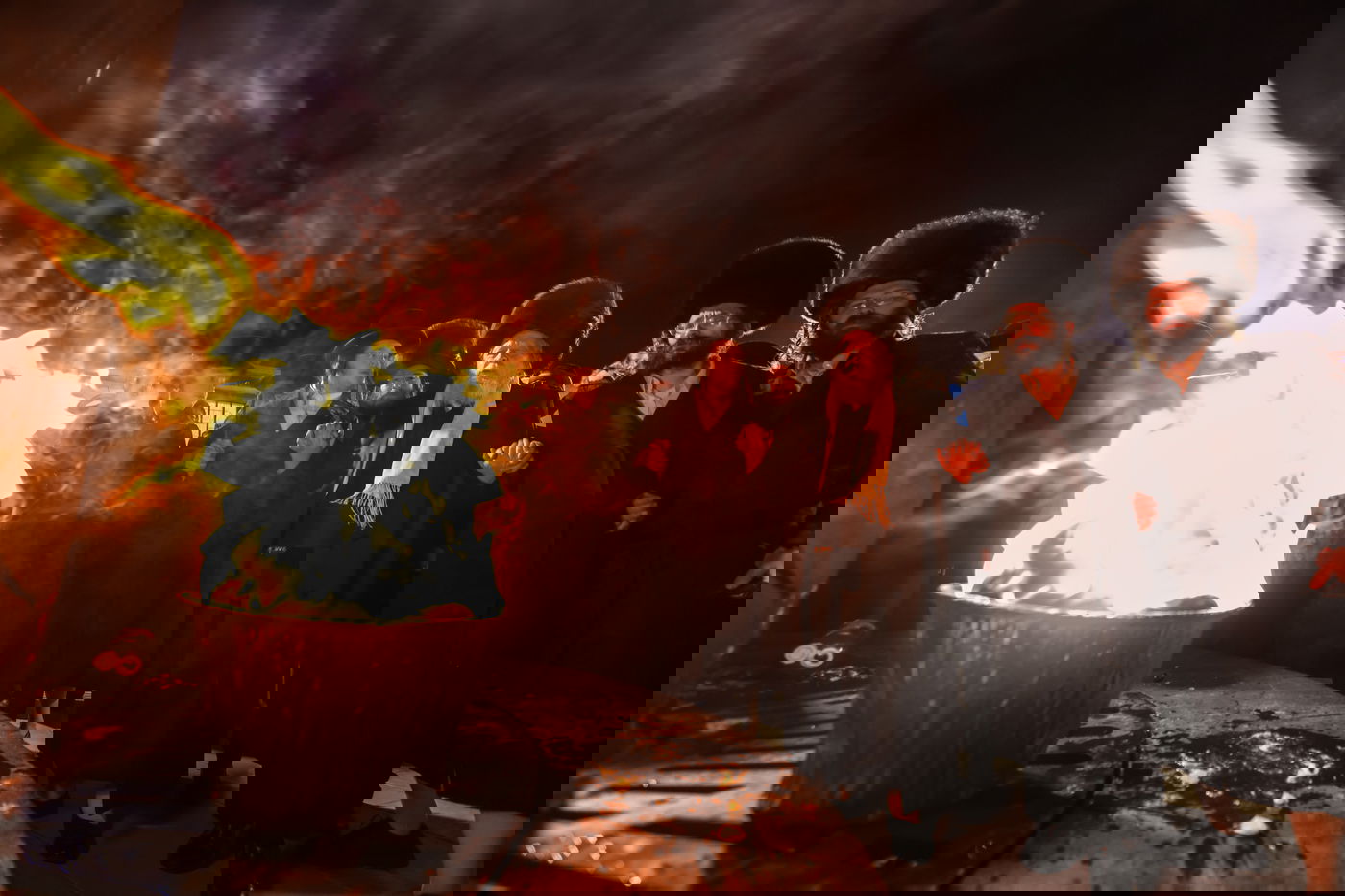 האדמו"ר משומרי אמונים שבת במירון; תיעוד