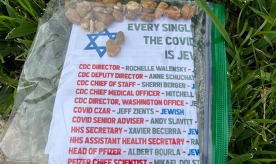 מיאמי: עלונים מאשימים את היהודים בקורונה