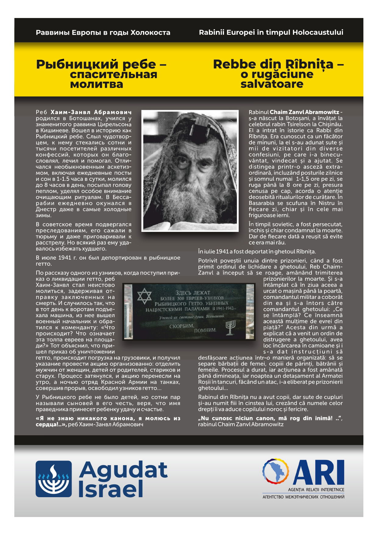 הרבי מריבניץ, רבי חיים זנוויל אברמוביץ'