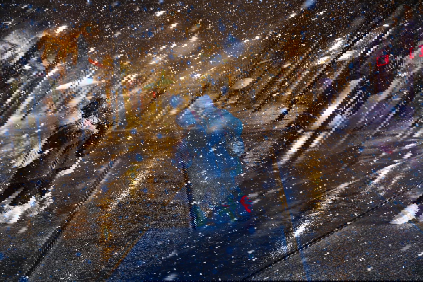 סערת 'אלפיס': ירושלים נצבעה בלבן; הלימודים מחר בוטלו