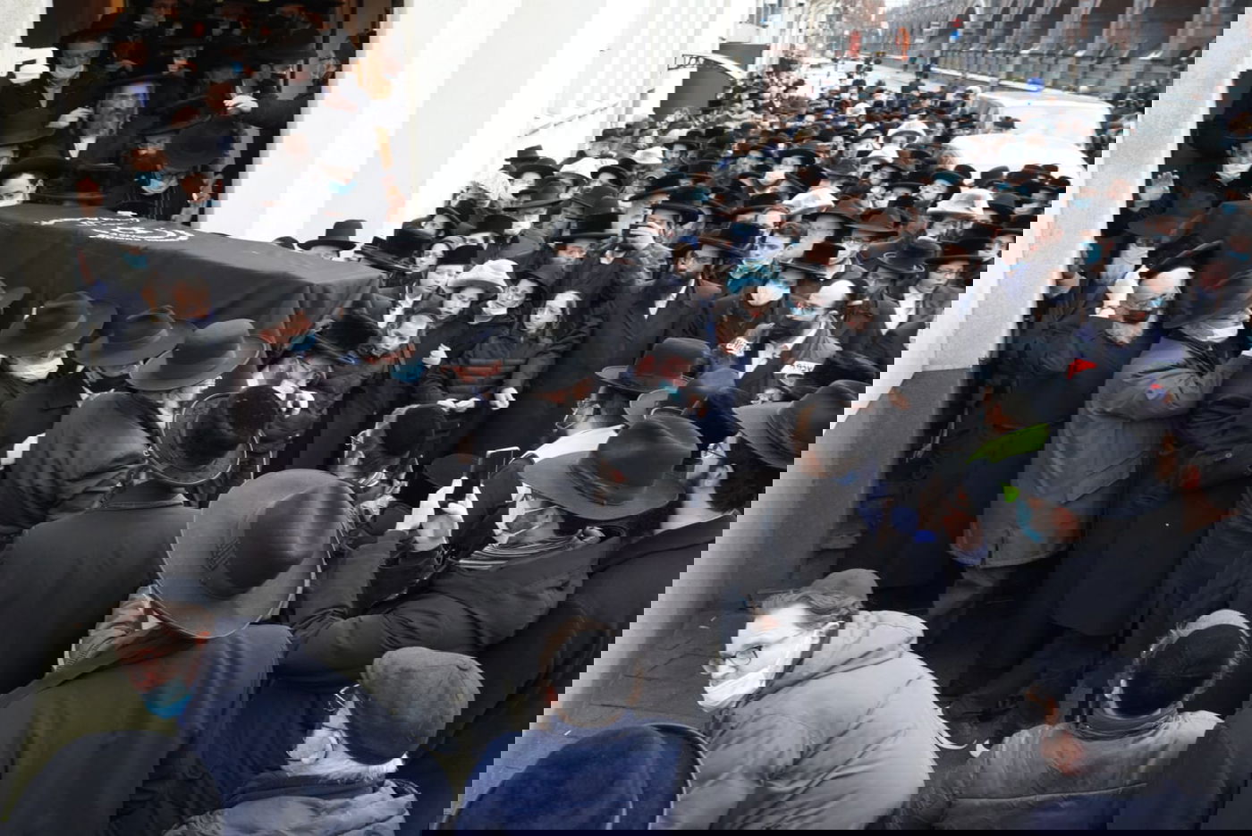 תיעוד: אלפים ליוו למנוחות את רבי דוד משה ליברמן זצ"ל