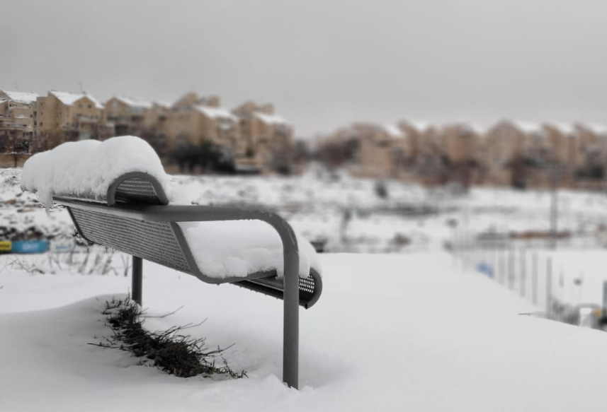כמה לבן ככה נחמד - שלג בירושלים הבירה