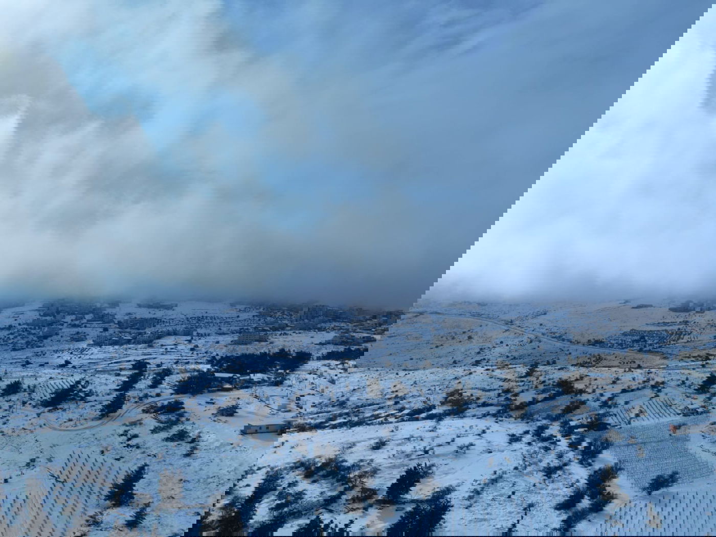 המוני ישראלים קמו לבוקר לבן • עדכונים ממוקדי השלג